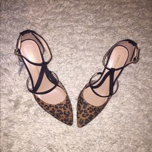 Christian Siriano Leopard heels